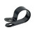 3/4-INCH CABLE CLAMPS, BLACK (100 PACK)