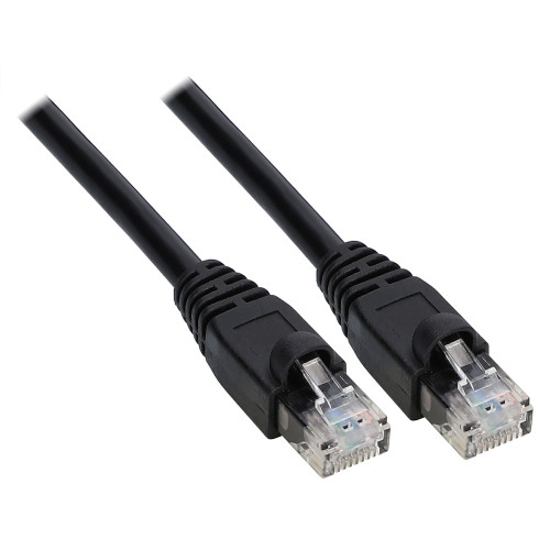 Cat6 Snagless Ethernet Patch Cable, Black (5 Pack)