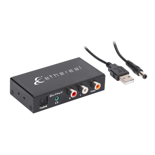 DIGITAL TO ANALOG AUDIO CONVERTER, WITH ARC DE-EMBED (NO DOWNMIXING)
