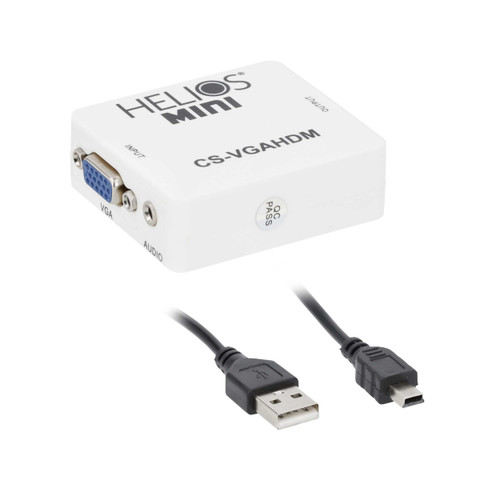 VGA & Stereo Audio Jack to HDMI Converter