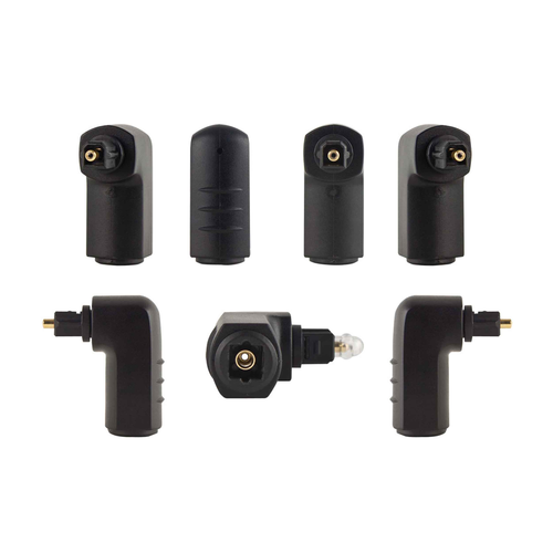 90 Degree Digital Optical Audio Cable Right Angle Adapter