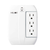 5-OUTLET 450J SURGE PROTECTOR WALL TAP WITH 2 USB 2.1A (WHITE)