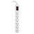 6-OUTLET POWER STRIP, UL, STRAIGHT PLUG, 4FT (WHITE)