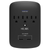 3-OUTLET 900J SURGE PROTECTOR WALL TAP WITH 2 USB 3.1A (BLACK)