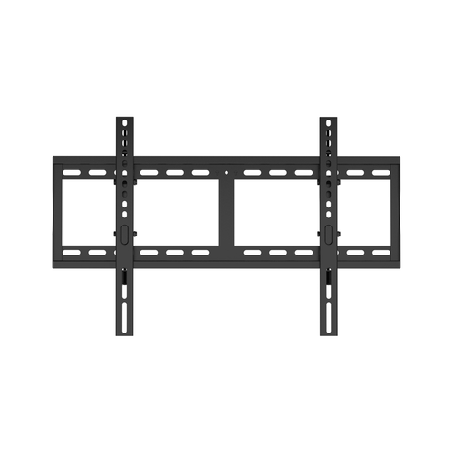 LOW PROFILE FIXED TV WALL MOUNT FOR 32-65" TVS, HOLDS 132 LBS, WITH POST LEVEL